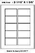 VHS labels - form 311602