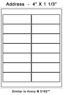 address labels - Form 312006