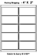mailing shipping labels - form 313402