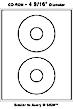 CD-Rom labels - form 312750