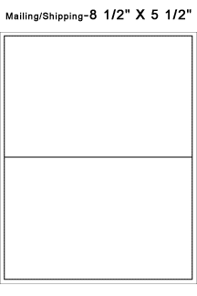 mailing shipping labels - Form 313402
