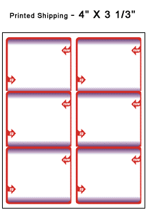 shipping labels - Form 350155