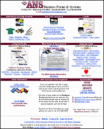 ANS Business Forms & Systems - Homepage Link