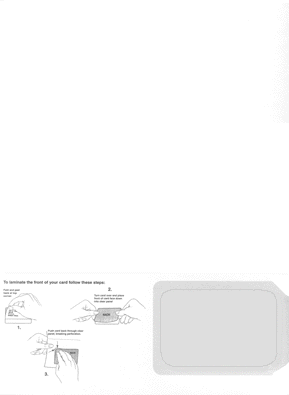 Image of Blank Sheet for Membership Cards