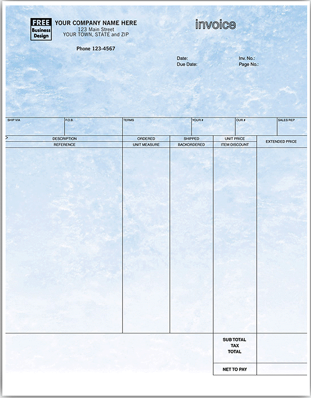 Form 13149T-Large Laser Product Invoicee