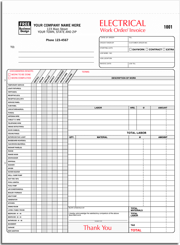 forms invoice