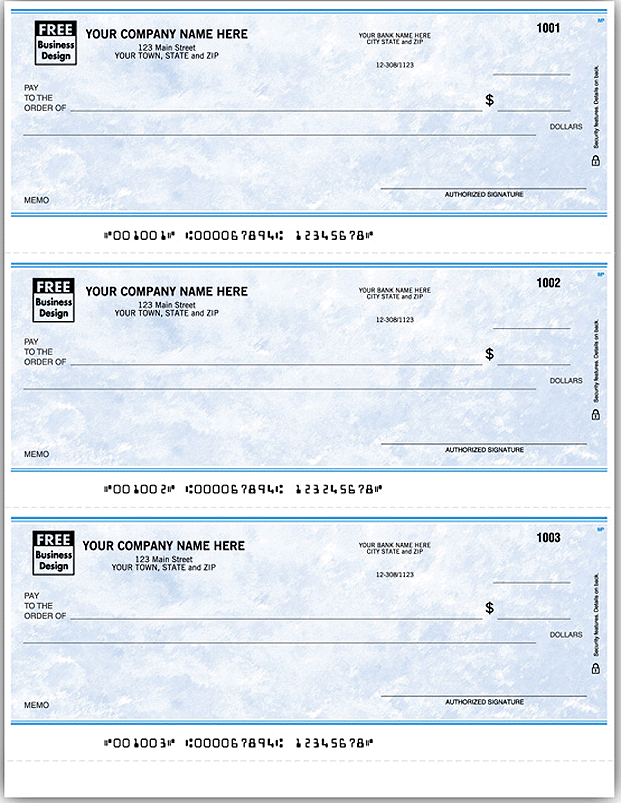 laser multipurpose checks - Form 13273T