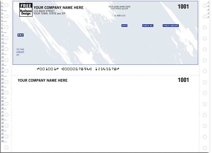 continuous multipurpose checks - Form 13900T