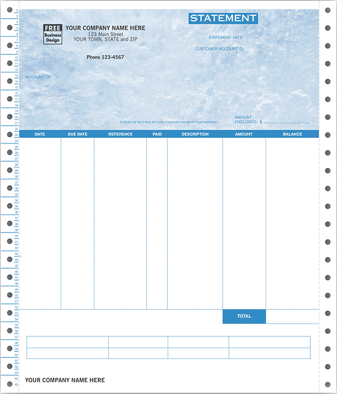 continuous statements - Form 13334T