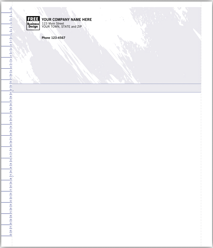 large continuous multipurpose form - Form D13214T