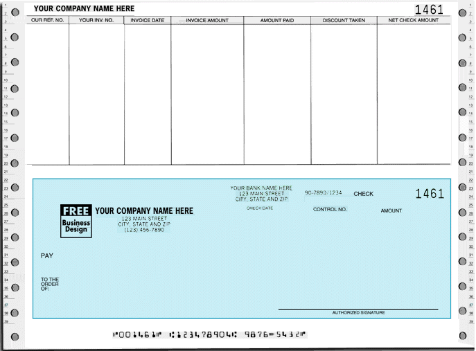continuous accounts payable check