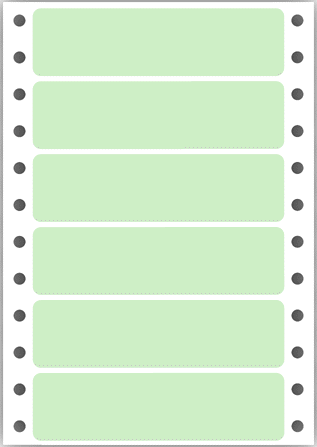 continuous label - green - Form 9808