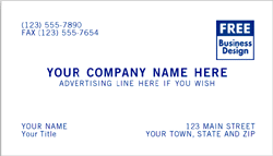 business cards - Form 3601