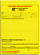 additioanl work authorization - form 120