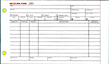 receiving form - form RF6800